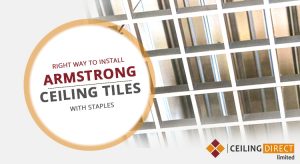 install armstrong ceiling tiles